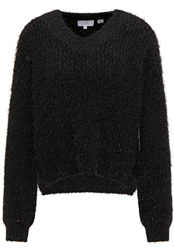 NALLY Damen Strickpullover 15609994-NA02, Schwarz, M/L von NALLY