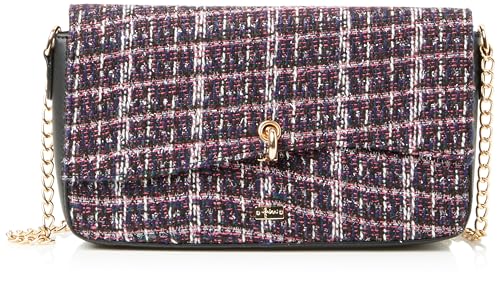 NALLY Women's Abendtasche Damen Clutch, PINK Mehrfarbig von NALLY