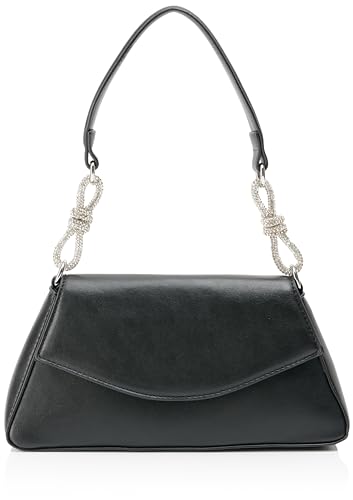 NALLY Women's Abendtasche Damen Clutch, Schwarz von NALLY