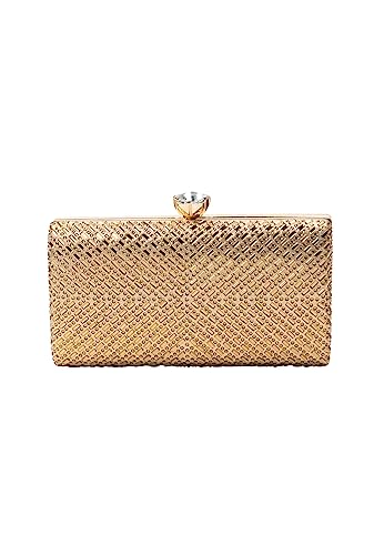 NALLY Women's Clutch/Abendtasche, Gold von NALLY