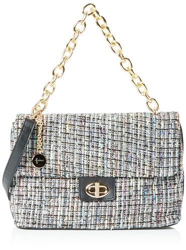 NALLY Women's Handtasche Damen Shopper, SCHWARZ Mehrfarbig NALLY Women's Handtasche Damen Shopper, SCHWARZ Mehrfarbig von NALLY