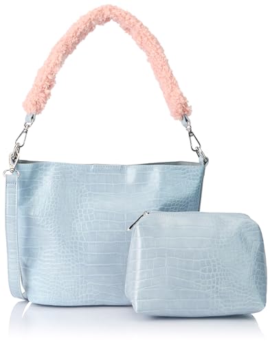NALLY Women's Henkeltasche, Hellblau von NALLY