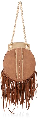 NALLY Women's Schultertasche, Kamel von NALLY