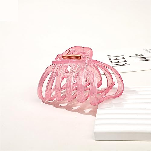 Einfarbige Klaue Clip Krabbe Haarspange for Frauen Haarkrallen Einfache Pferdeschwanz Clip Haarschmuck Ornament Kopfbedeckung 1St (Color : A8) von NALsa