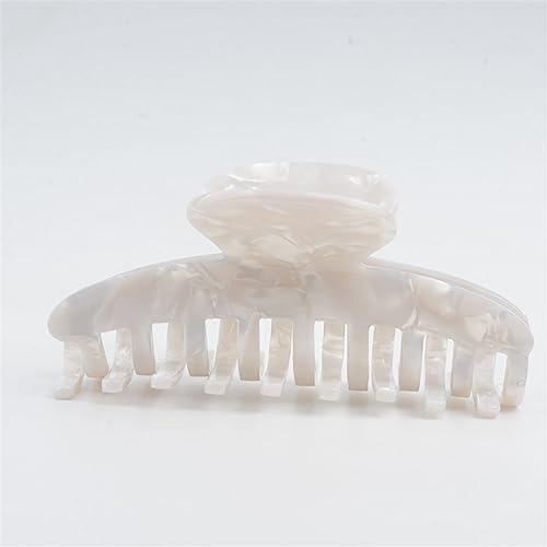 Krallenclip Große Haarspange Krabbenhaarkrallen Badeclip Pferdeschwanzclip for Frauen Mädchen Haarnadel Haarschmuck Geschenk 1St (Color : A1) von NALsa