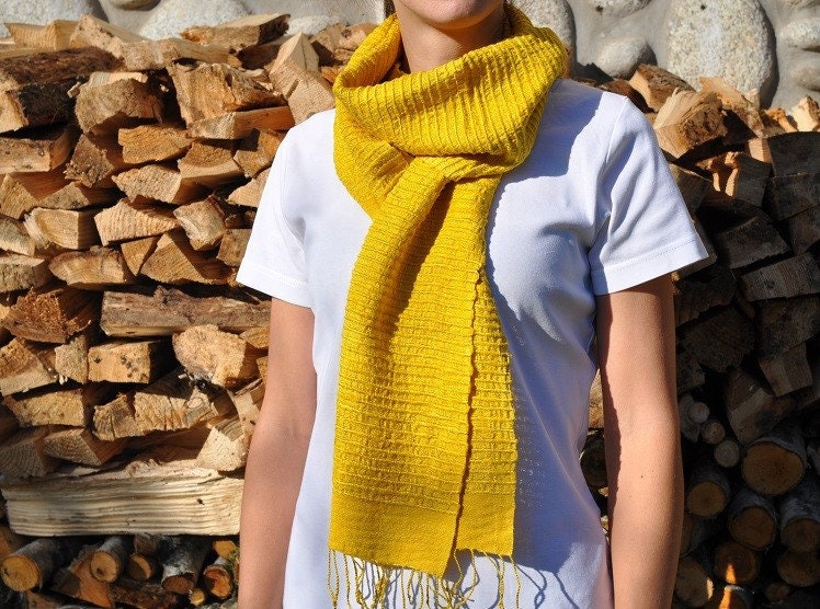 Saba Seidenschal Yellow 30 X 160 Fair Trade Saba Seidenschal Yellow 30 X 160 Fair Trade von NAMAQUAPL