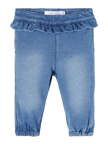 NAME IT Damen NBFBIBI DNMATORINAS SWE Pant NOOS Jeans, Medium Blue Denim, 56 von NAME IT