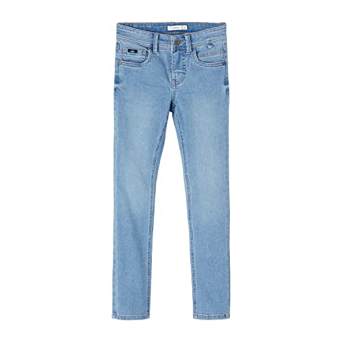 NAME IT Herren Nkmtheo Dnmtaul 1621 Pant Noos Jeans, Light Blue Denim, 92 EU von NAME IT