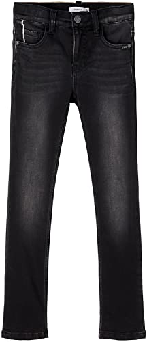 NAME IT Herren Nkmtheo Dnmclas Pant Noos Jeans, Black Denim, 104 EU von NAME IT