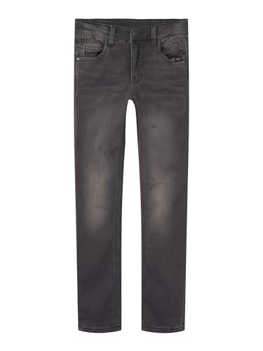 NAME IT Herren Nkmtheo Dnmclas Pant Noos Jeans, Black Denim, 92 EU von NAME IT