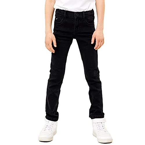 NAME IT M dchen Nkmtheo Dnmtonson Pant Noos Hose, Black Denim, 146 EU von NAME IT