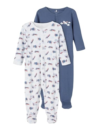 Name IT Baby Baby-Jungen NBMNIGHTSUIT 2P W/F Bering SEA NOOS Kleinkind-Schlafanzüge, 92 von NAME IT