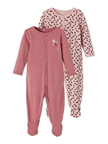 NAME IT Jungen NBFNIGHTSUIT 2P W/F Deco Rose NOOS 13192807, Deco Rose, 56 von NAME IT