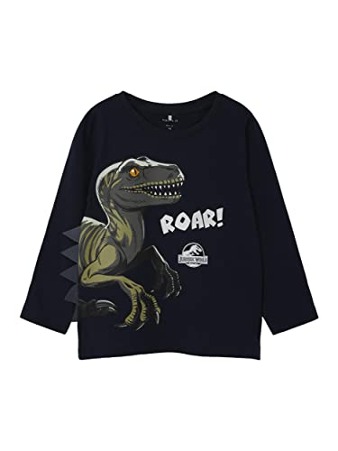 NAME IT Baby Boys NMMNOL Jurassic LS TOP NOOS VDE Langarm Shirt, Dark Sapphire, 86 NAME IT Baby Boys NMMNOL Jurassic LS TOP NOOS VDE Langarm Shirt, Dark Sapphire, 86 von NAME IT