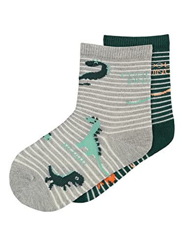 NAME IT Baby Boys NMMTEN 2P Socken, Forest Biome, 19/21 von NAME IT