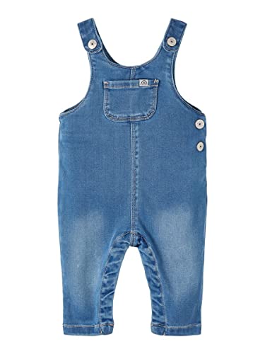 NAME IT Baby Girls NBFBELLA DNM 1306-TO FT Overall, Medium Blue Denim, 74 von NAME IT