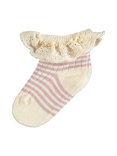 NAME IT Baby Girls NBFBIANNA Socken, Rose Smoke, 50/56 von NAME IT