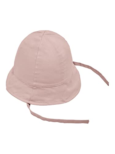 name it Baby Girls NBFZANNY UV HAT W/Earflaps Hut, Rose Smoke, 34/39 von NAME IT