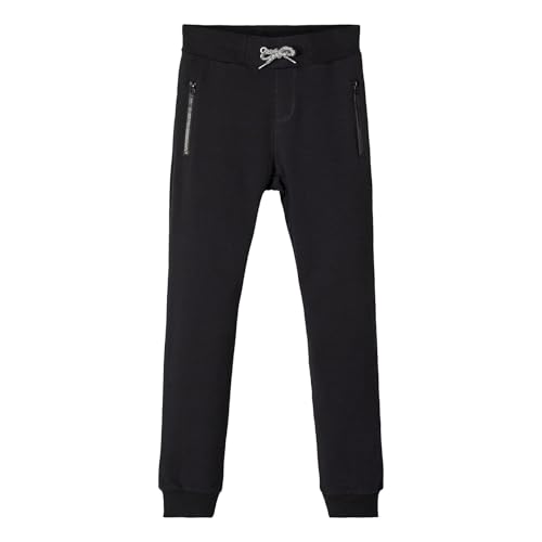 NAME IT Baby - Jungen Nkmhonk Bru Swe Pant Noos Hose, Schwarz, 104 EU von NAME IT