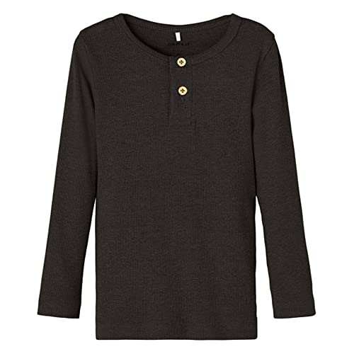 NAME IT Baby - Jungen Langarm Shirt Nmmkab Ls Top Noos, Schwarz, 86 von NAME IT