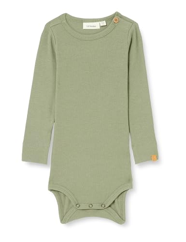 NAME IT Baby-Jungen NBMGAGO LS Slim Lil NOOS Body, Agave Green/Detail:SOLID, 56 cm von NAME IT