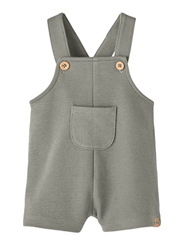 Name It Baby-Jungen NBMHOLAN Sweat Shorts Overall UNB Jumpsuit, Peppercorn, 74 von NAME IT