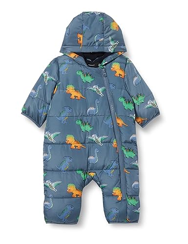 NAME IT Baby-Jungen NBMMAY Puffer Suit AOP Schneeanzug, Bering Sea, 62/68 von NAME IT