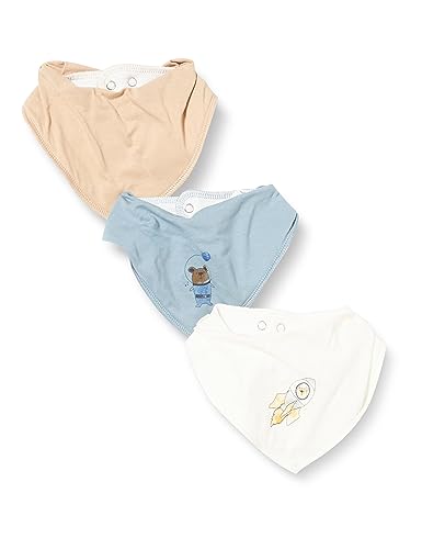 NAME IT Baby-Jungen NBMYASIMNOLIN 3P Scarf BIB Lätzchen, Oxford Tan, ONE Size von NAME IT