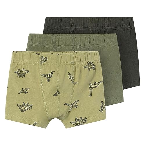 NAME IT Baby-Jungen NMMTIGHTS 3P SAGE Dino NOOS Boxershorts, 86 von NAME IT