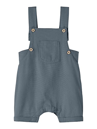 NAME IT Baby-Jungen Nbmjefallo Shorts Overall Jumpsuit, Vetiver, 62 von NAME IT