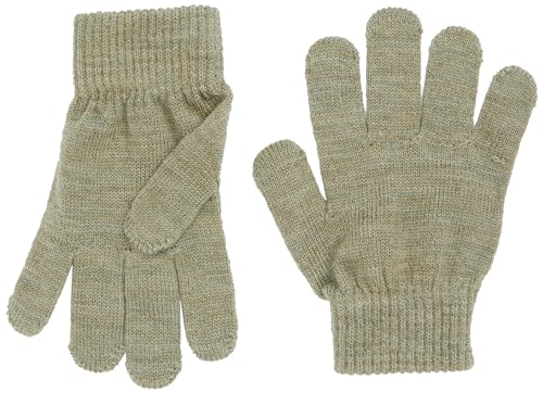 NAME IT Baby - Jungen Nkmwholla Wool Gloves Xxiii Handschuh, Bright White, 116 von NAME IT