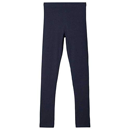 NAME IT Baby-Mädchen NKFVIVIAN Legging NOOS Hose, Blau (Dark Sapphire), 92 von NAME IT