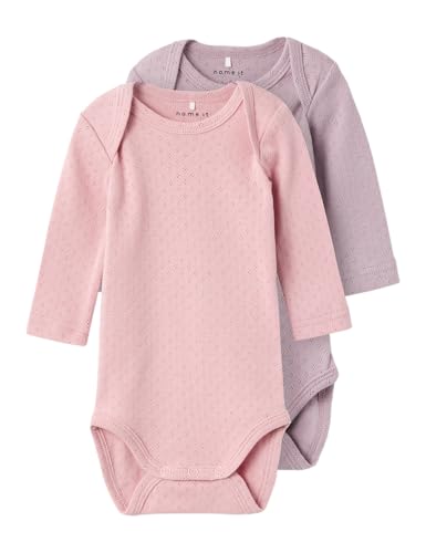 NAME IT Baby-Mädchen NBFBODY 2P LS NEEDLEDROP NOOS Body, Zephyr, 74 (2er Pack) NAME IT Baby-Mädchen NBFBODY 2P LS NEEDLEDROP NOOS Body, Zephyr, 74 (2er Pack) von NAME IT