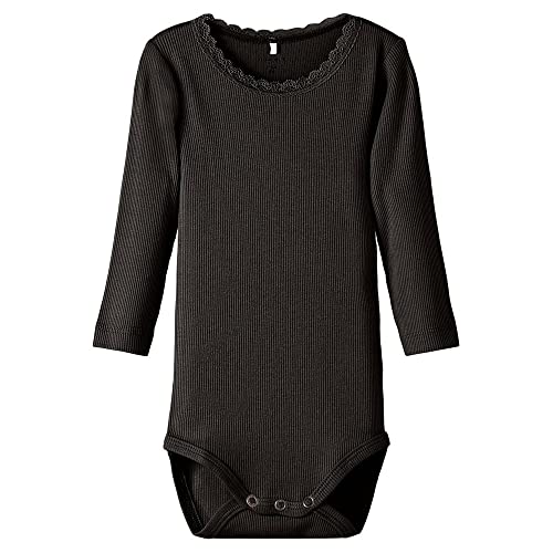 NAME IT Baby-Mädchen NBFKAB LS NOOS Body, Black, 56 von NAME IT