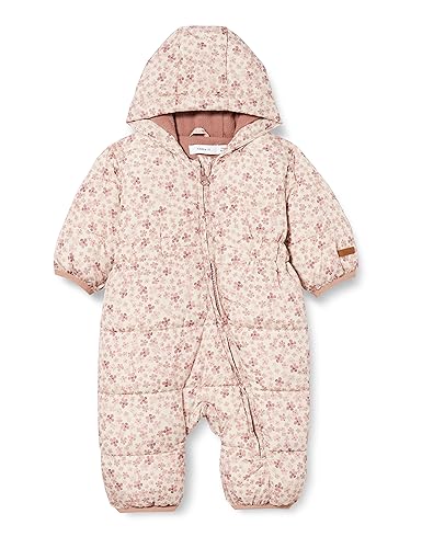 NAME IT Baby-Mädchen NBFMAY SUIT1 Schneeanzug, Moonbeam, 62/68 von NAME IT