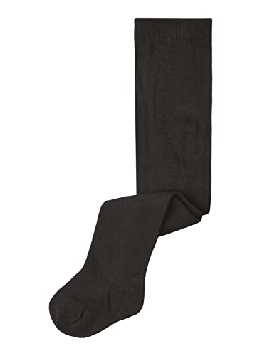 NAME IT Baby-Mädchen NBFWAK Wool Pantyhose SOLID XXIII Strumpfhose, Schwarz, 62-68 von NAME IT