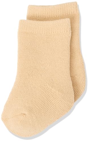 NAME IT Baby-Mädchen NBFWAKSI Wool Terry XXIII Socken, Warm Sand, 74/80 von NAME IT