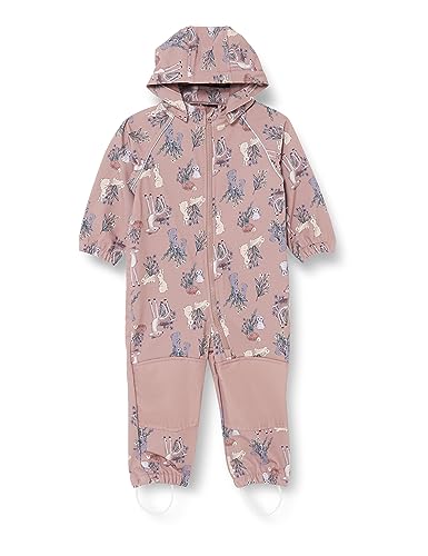 NAME IT Baby-Mädchen NMFALFA08 Suit Rose Wood FO Schneeanzug, Pink Flambé,86 EU von NAME IT