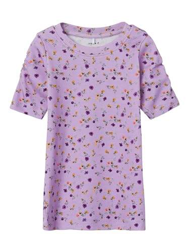 NAME IT Baby-Mädchen NMFJANET SS XSL TOP Langarmshirt, Orchid Bloom, 92 von NAME IT