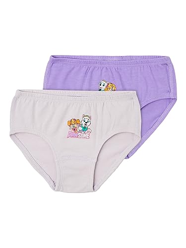 NAME IT Baby-Mädchen NMFJUMA PAWPATROL 2P Briefs NOOS CPLG Unterhose, Sand Verbena/Pack:Sand Verbena + Orchid Hush, 86 von NAME IT