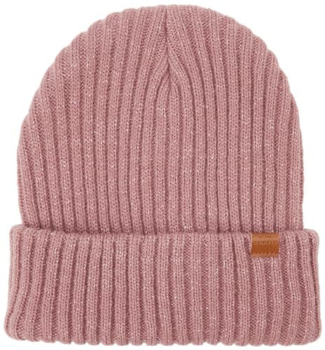 NAME IT Baby-Mädchen NMFMILAN Knit HAT Glitter Mütze, Wistful Mauve, 48/49 von NAME IT