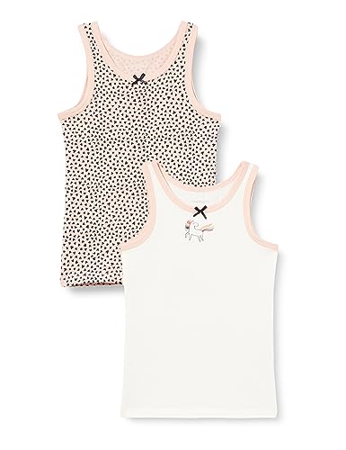 NAME IT Baby-Mädchen NMFTANK TOP Evening Sand Hearts NOOS Unterhemden, 86 von NAME IT