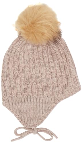 NAME IT Baby-Mädchen NMFWRILLA Wool Knit HAT XXIII Hut, Peppercorn, 50W / 51L von NAME IT