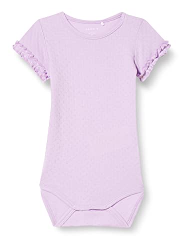 NAME IT Baby - Mädchen Nbfhimia Body, Rose Tan, 56 EU von NAME IT