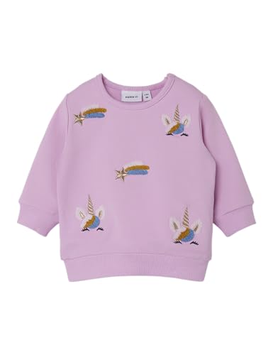 NAME IT Baby - Mädchen Nbfliga Ls Unb Sweatshirt, Pastel Lavender, 56 EU NAME IT Baby - Mädchen Nbfliga Ls Unb Sweatshirt, Pastel Lavender, 56 EU von NAME IT