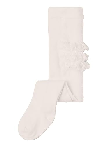 NAME IT Baby Mädchen Rüschchen Strumpfhose (62-68, Jet Stream) von NAME IT