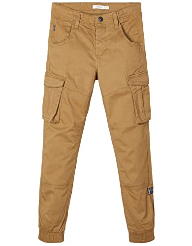 NAME IT Herren Nitbamgo Reg/R Twi Ca Pant M Nmt Noos Hose, Kelp, 164 EU von NAME IT