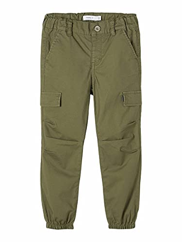 NAME IT Boy Hose Baumwolltwill Cargo 80Ivy Green von NAME IT