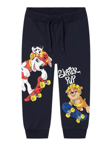 NAME IT Jungen Nmmnix Pawpatrol Nreg Pants Bru Cplg Sweathose, Dark Sapphire, 92 EU von NAME IT