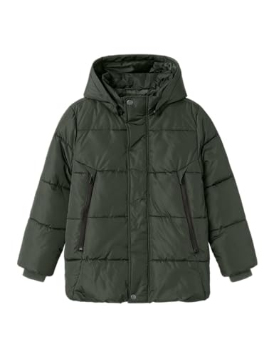 NAME IT Jungen Nkmmemo Jacket Tb Steppjacke, Climbing Ivy, 122 von NAME IT